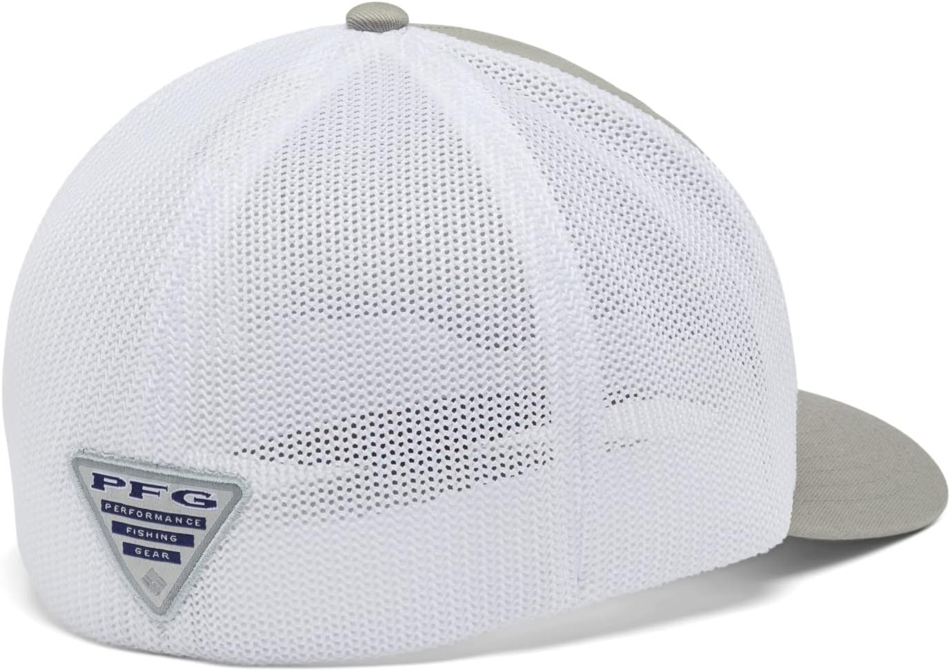 image:imageColumbia NCAA UnisexAdult PFG Mesh Ball Cap LargeXLargeDC Light Grey