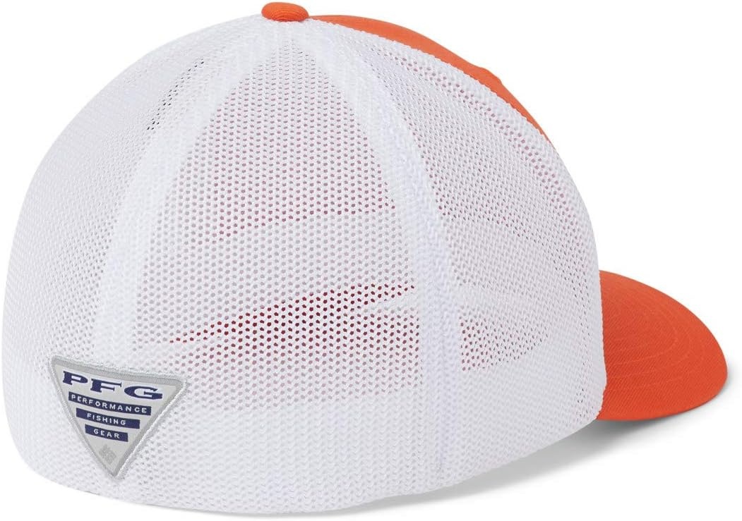 image:imageColumbia NCAA UnisexAdult PFG Mesh Ball Cap LargeXLargeOrange
