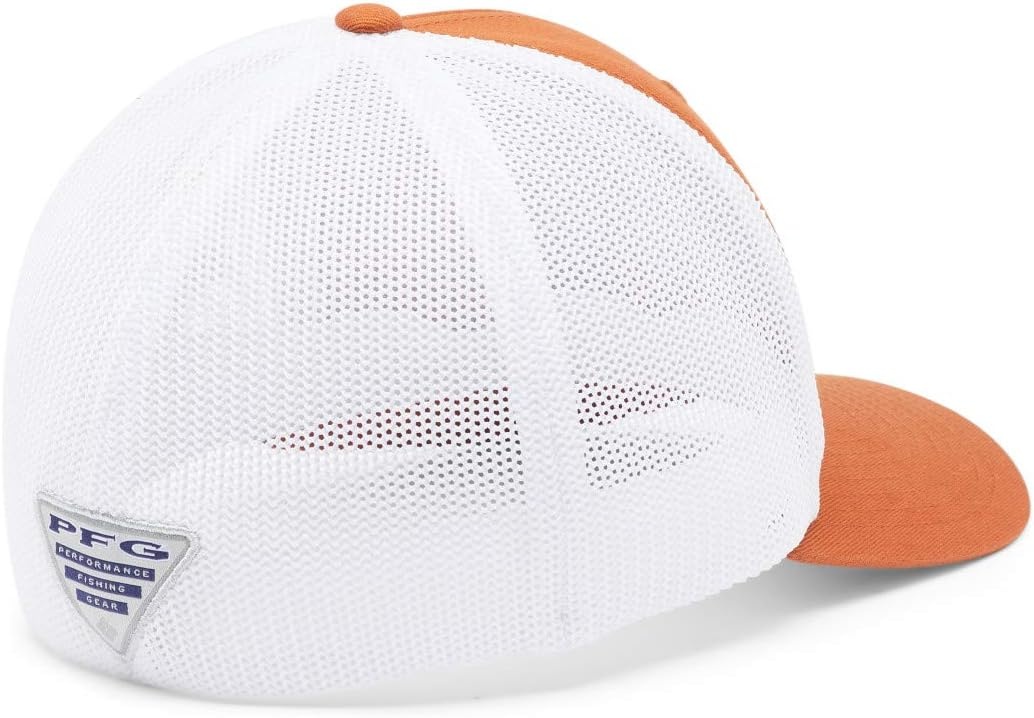 image:imageColumbia NCAA UnisexAdult PFG Mesh Ball Cap LargeXLargeTex Cedar