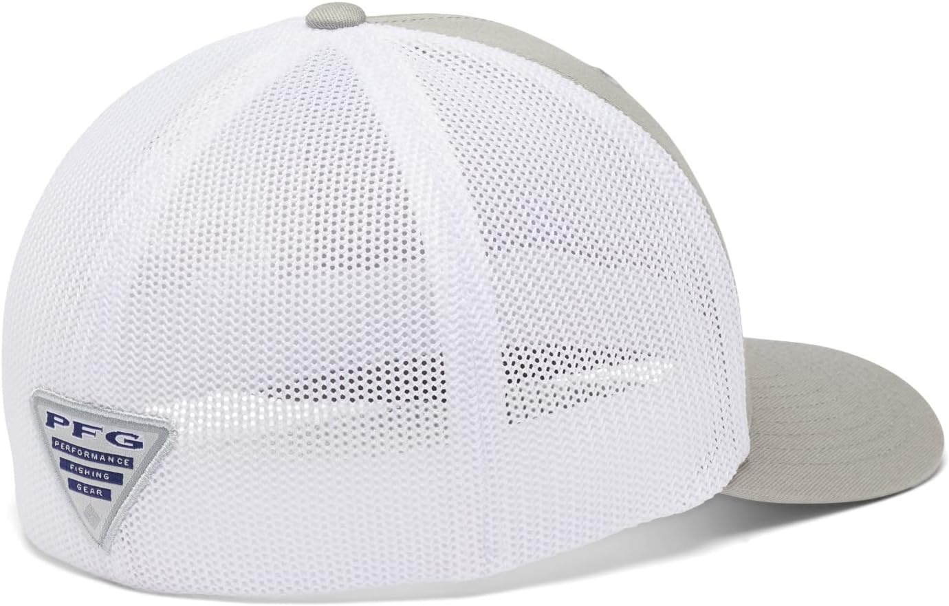 image:imageColumbia NCAA UnisexAdult PFG Mesh Ball Cap LargeXLargeTexlight Grey