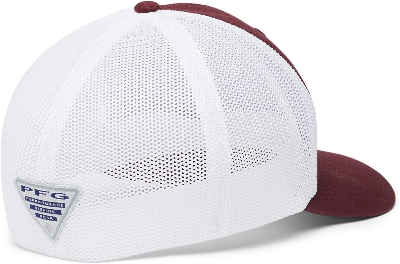 image:imageColumbia NCAA UnisexAdult PFG Mesh Ball Cap LargeXLargeVt Deep Maroon