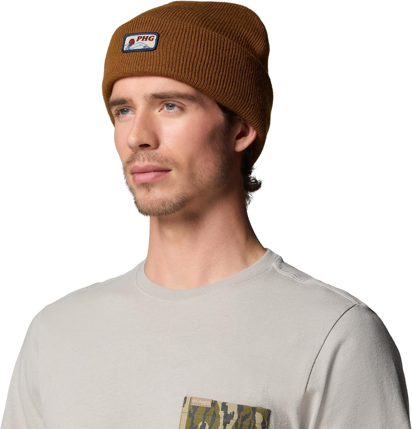 image:imageColumbia Unisex Adult PHG Hunt Trek BeanieWalnut Redhead