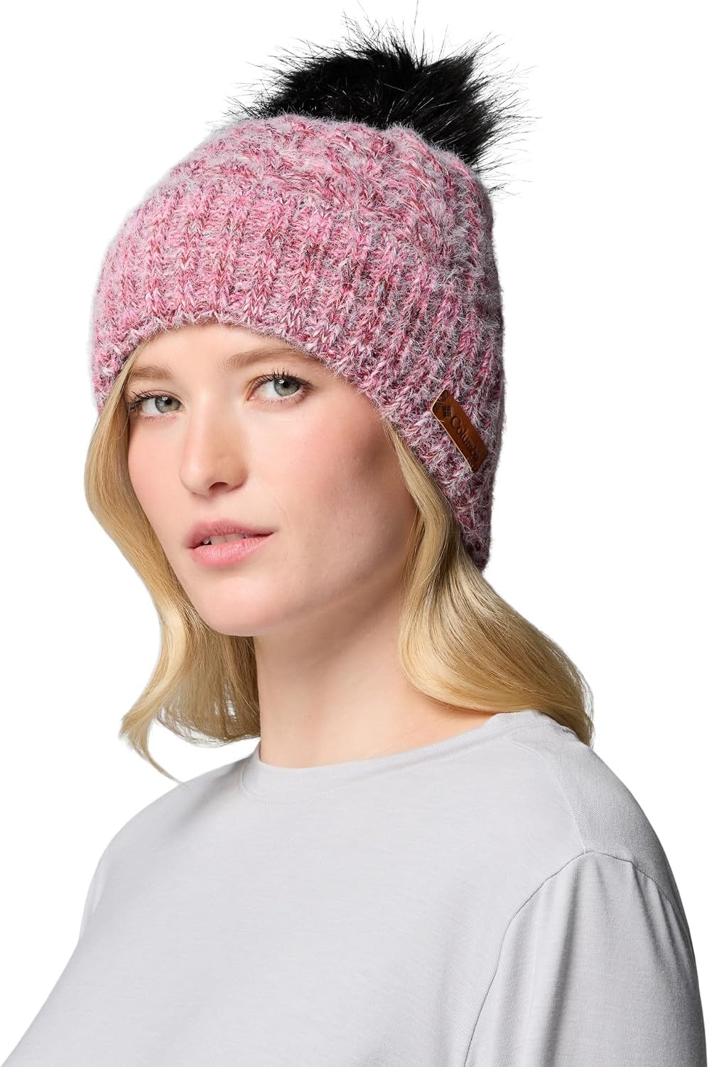 image:imageColumbia Unisex Adult Winter Blur II BeanieAntique MauveSkittles