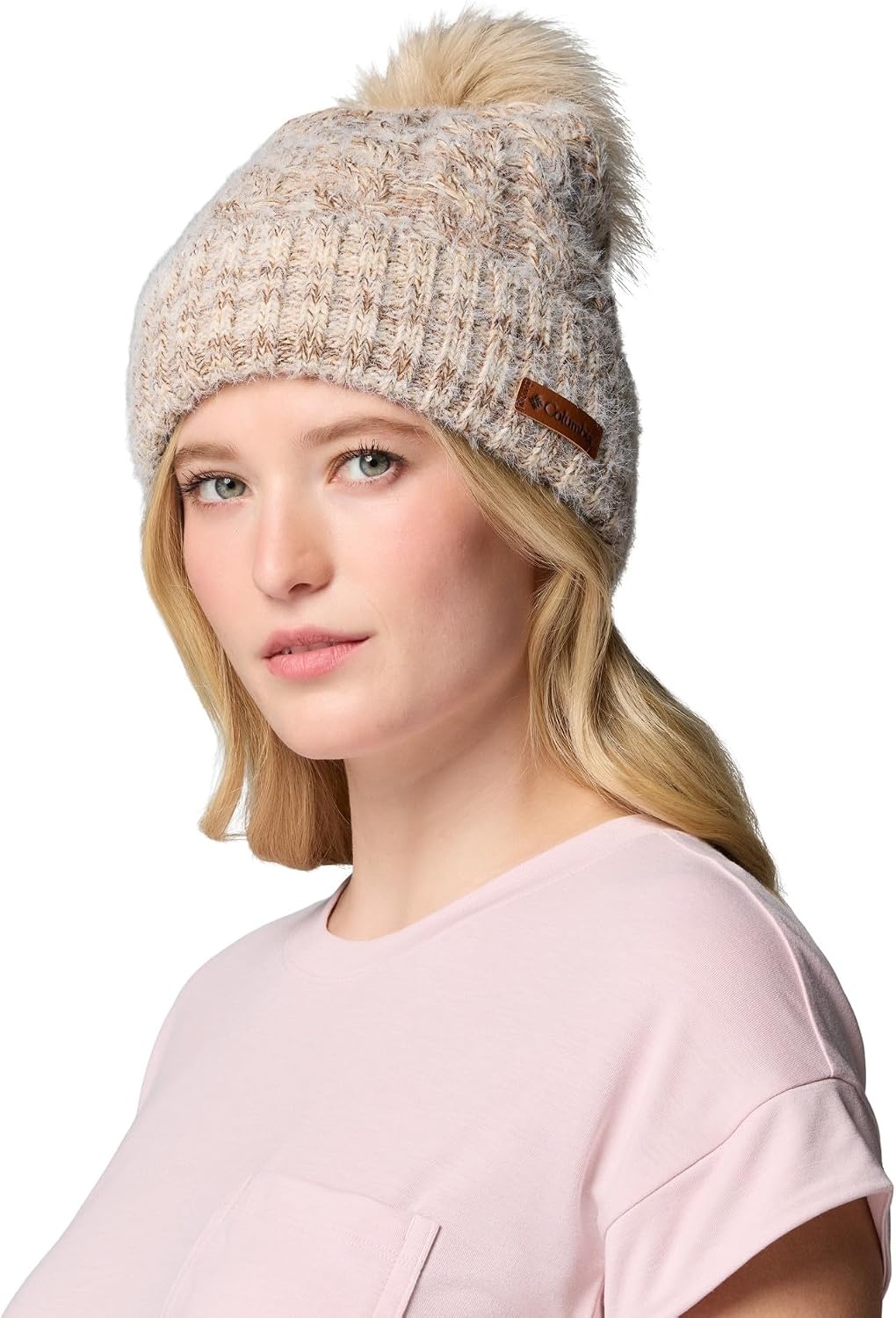image:imageColumbia Unisex Adult Winter Blur II BeanieCamel BrownSkittles