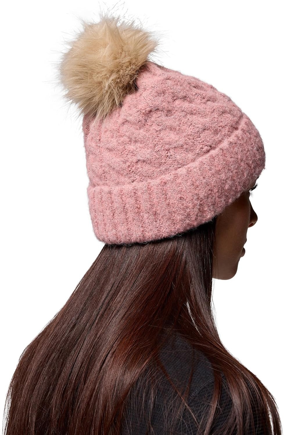 image:imageColumbia Unisex Adult Winter Blur II BeanieEraser Pink