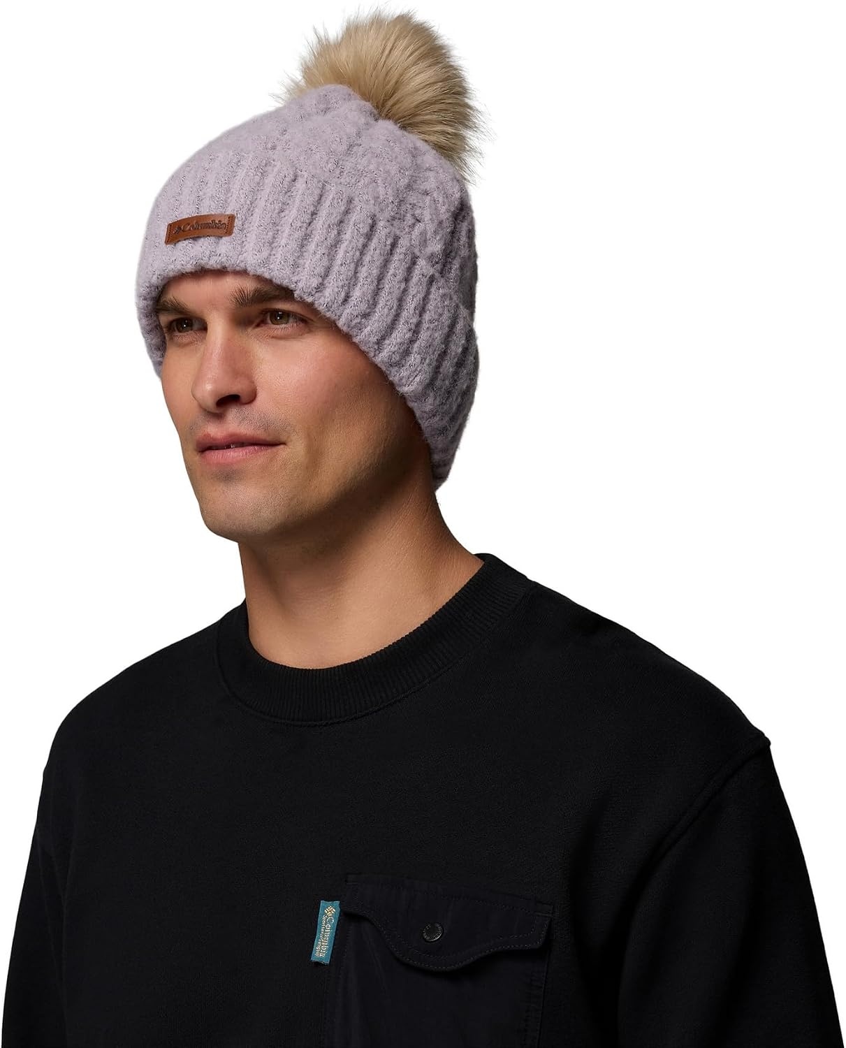 image:imageColumbia Unisex Adult Winter Blur II BeanieLavender Pearl