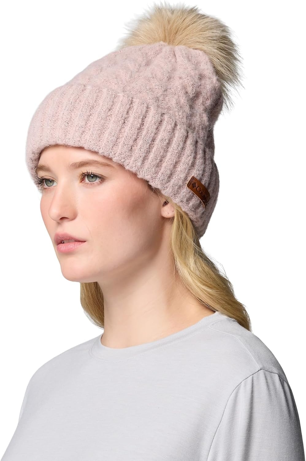 image:imageColumbia Unisex Adult Winter Blur II BeanieMineral Pink