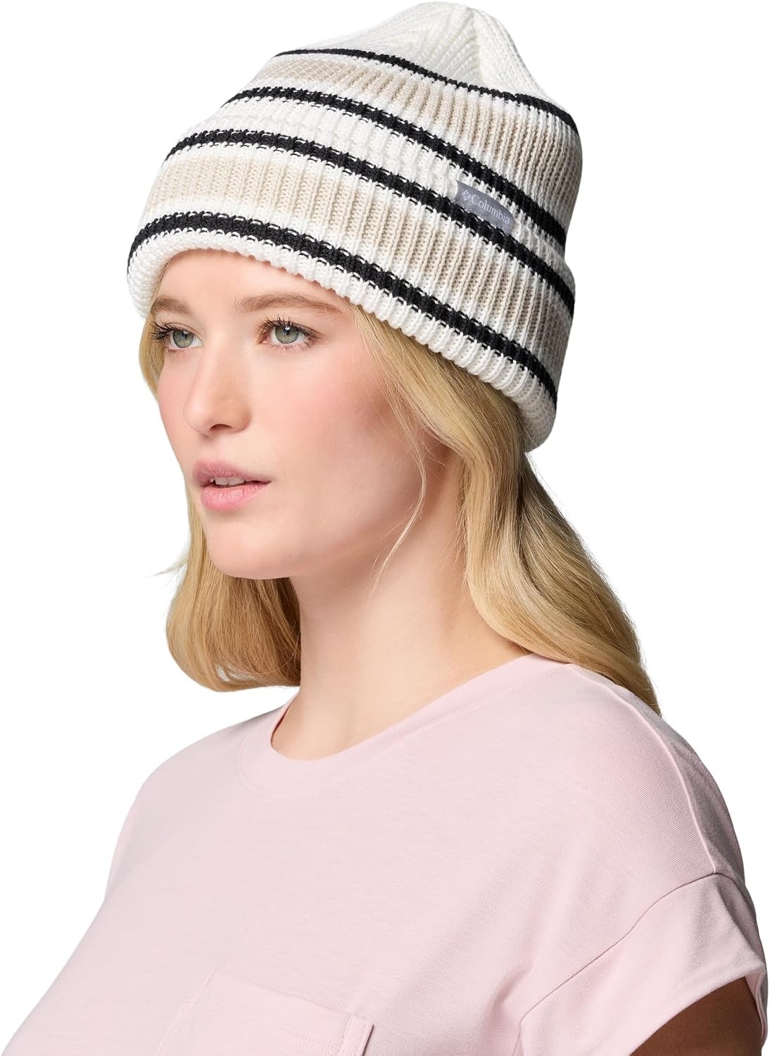 image:imageColumbia Unisex Alder Springs II BeanieSea SaltDark StoneBlack