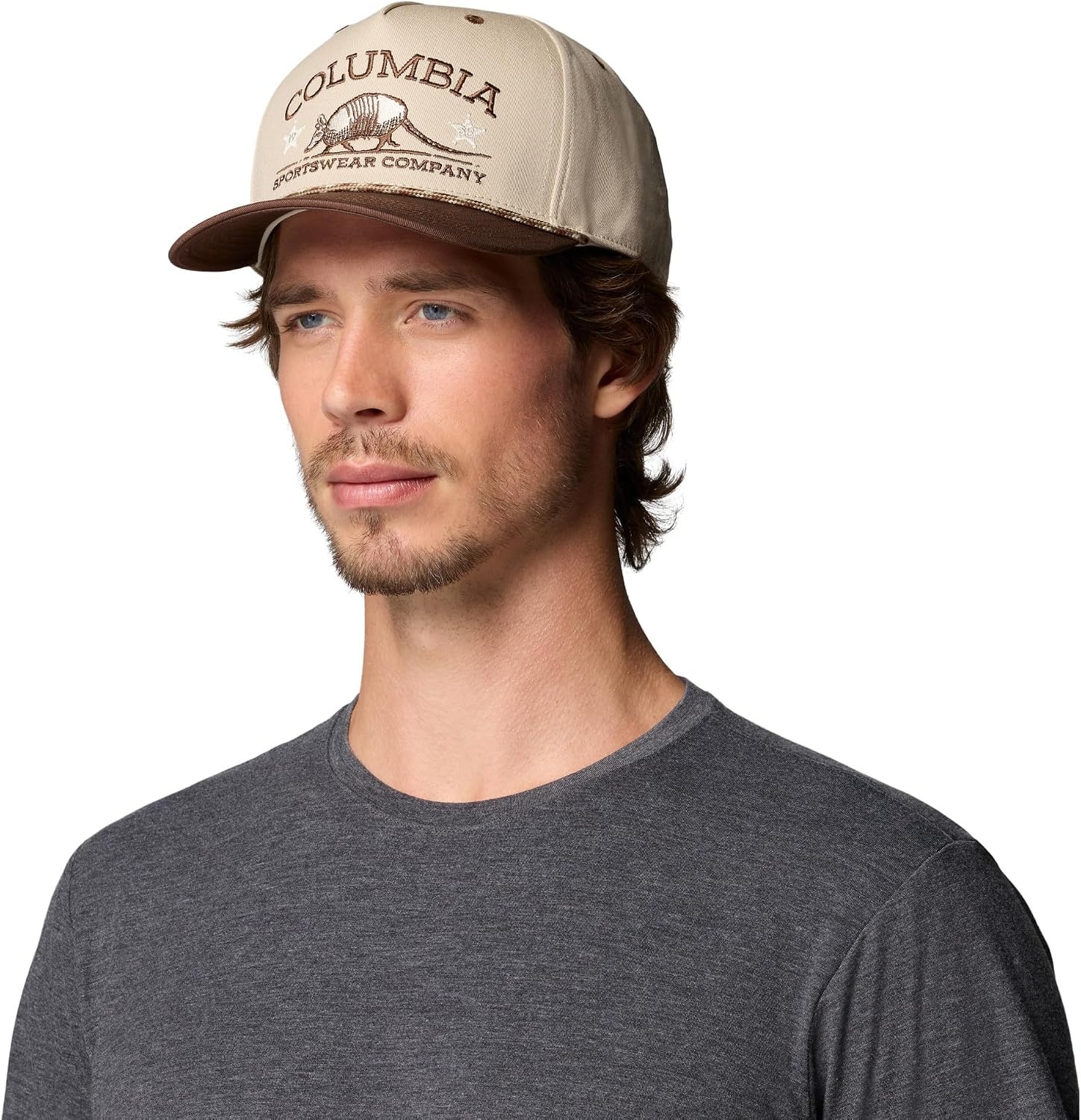 image:imageColumbia Unisex CSC Western SnapbackAncient FossilTobaccoArmadillo