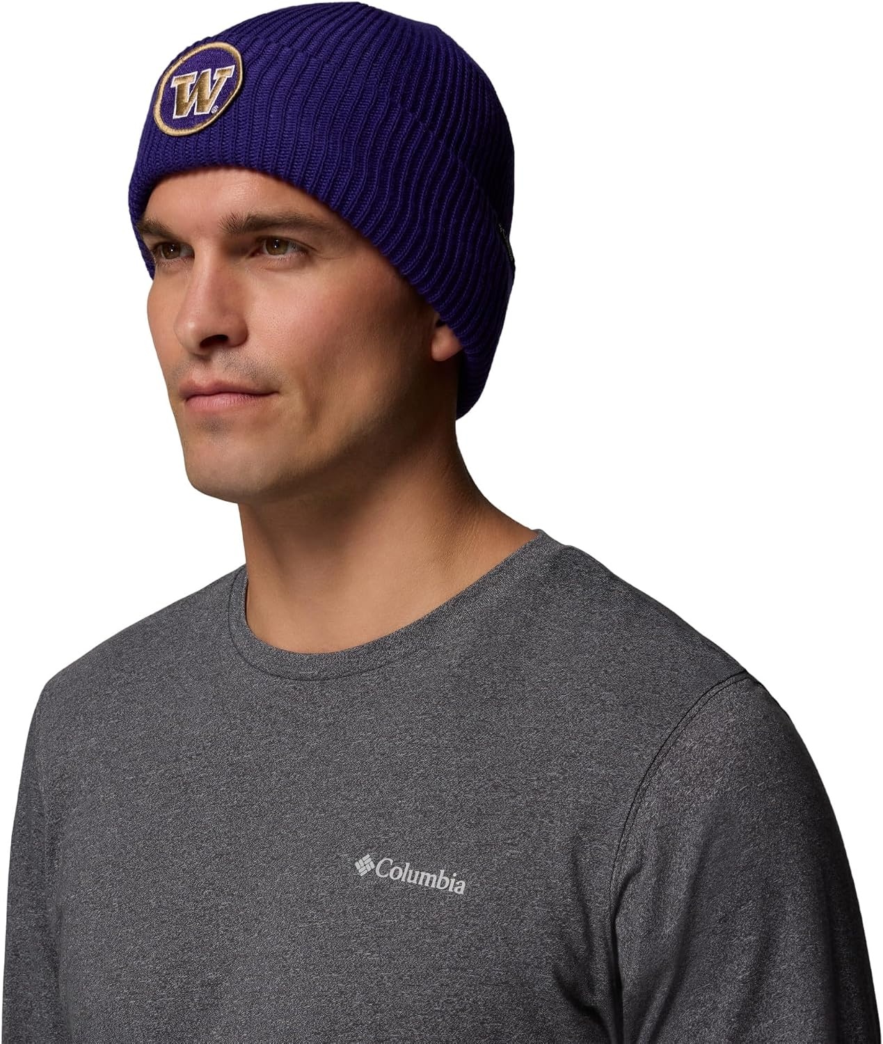 image:imageColumbia Unisex Collegiate Lost Lager BeanieUw Uw Purple