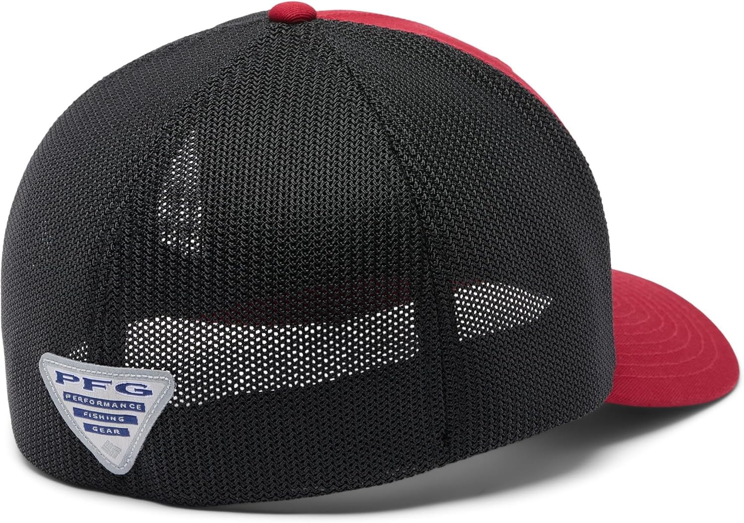 image:imageColumbia Unisex Collegiate PFG Mesh Fish Flag Ball CapSc BeetBlack