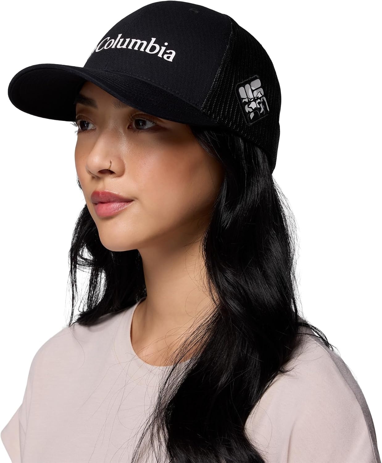 image:imageColumbia Unisex Mesh Snap BackBlack