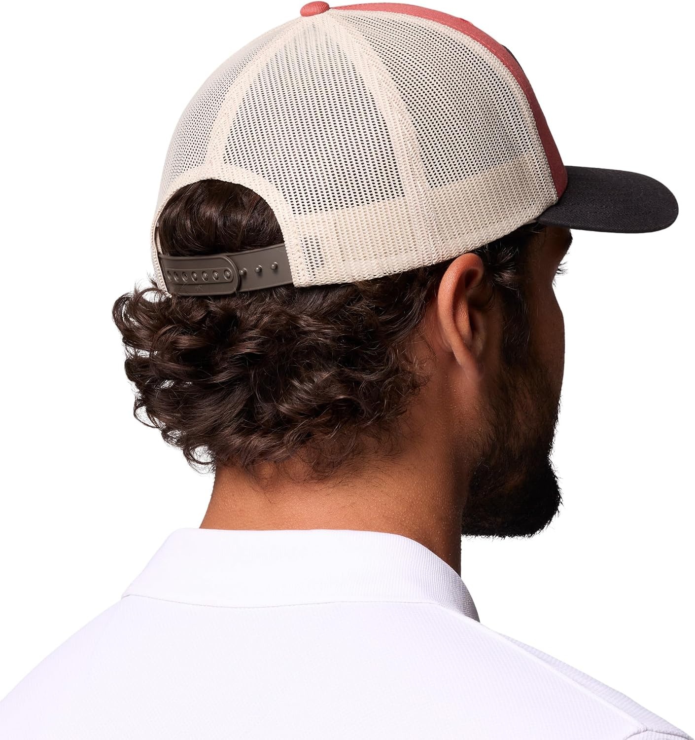 image:imageColumbia Unisex Mesh Snap BackWashed RedSharkDark StoneIron