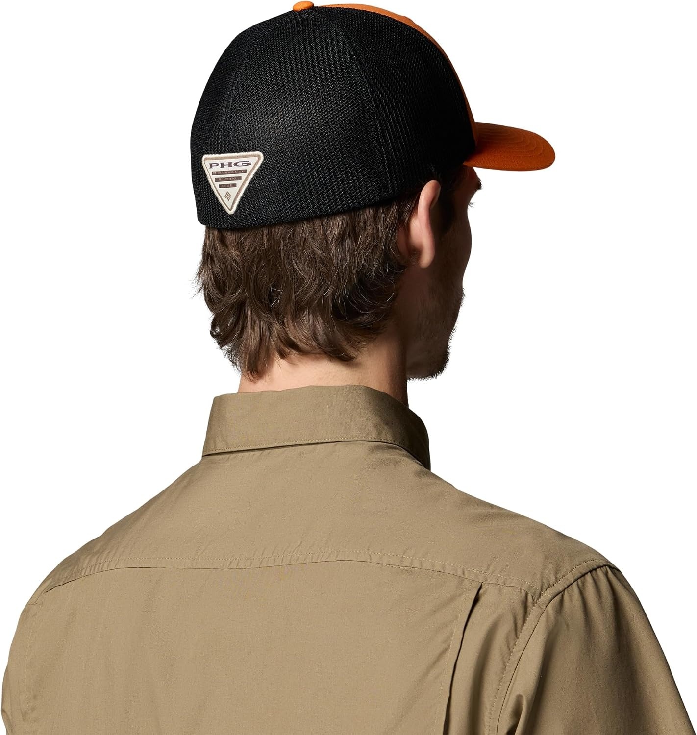 image:imageColumbia Unisex PHG Logo Mesh Ball CapBlazeBlackBlack CamoTri Antler