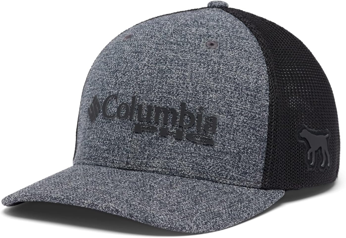 image:imageColumbia Unisex PHG Logo Mesh Ball CapCharcoal HeatherDog