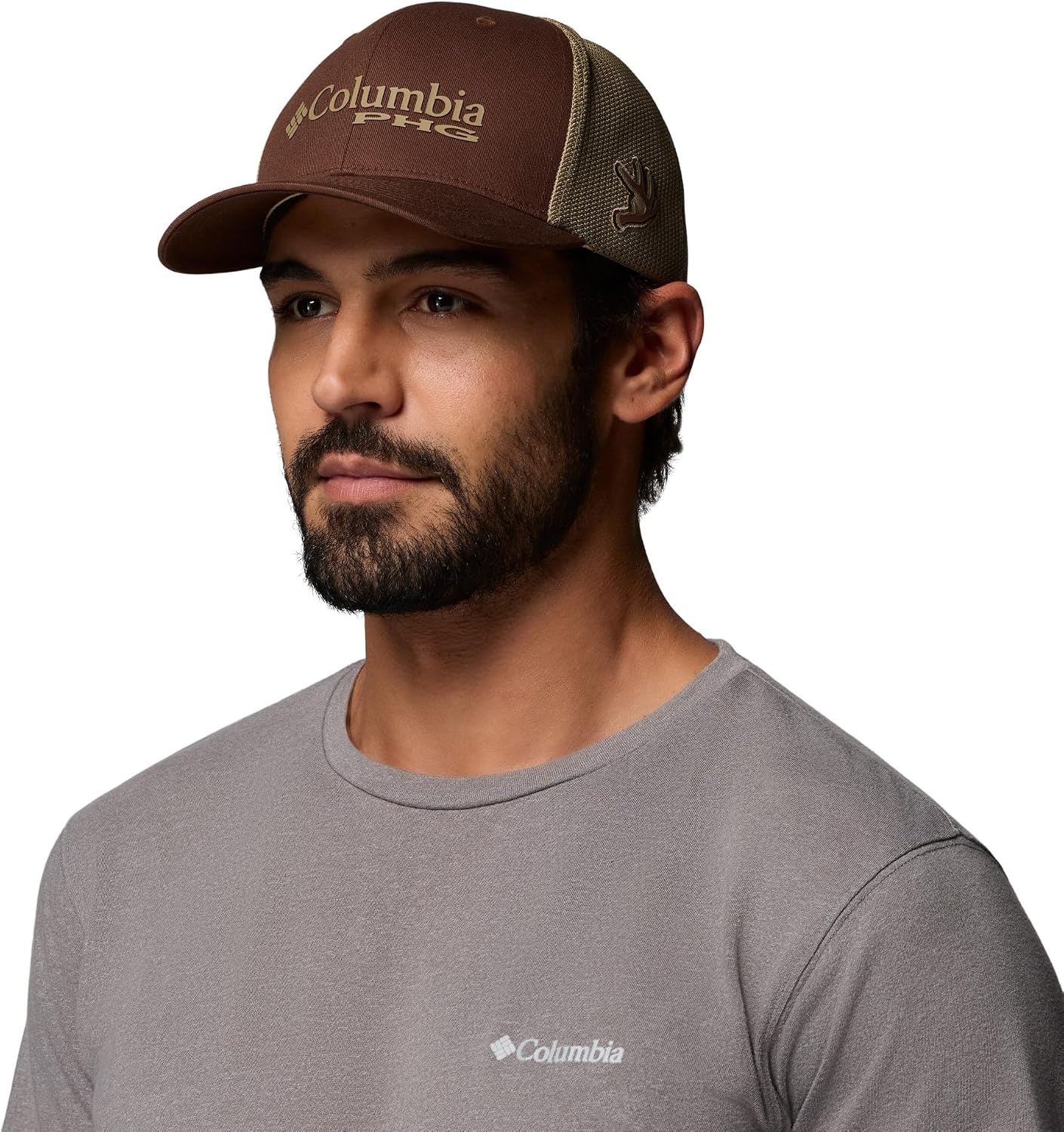 image:imageColumbia Unisex PHG Logo Mesh Ball CapTobaccoAntler Logo