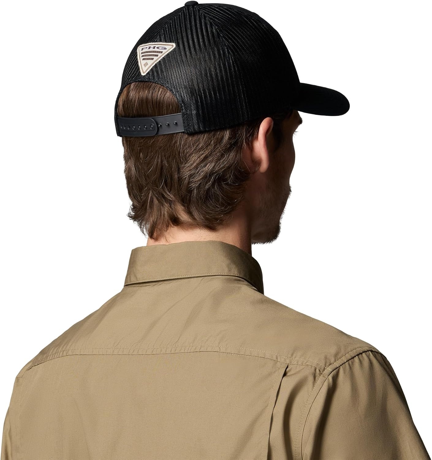 image:imageColumbia Unisex PHG Patch Mesh Snap BackBlackPhg Buck