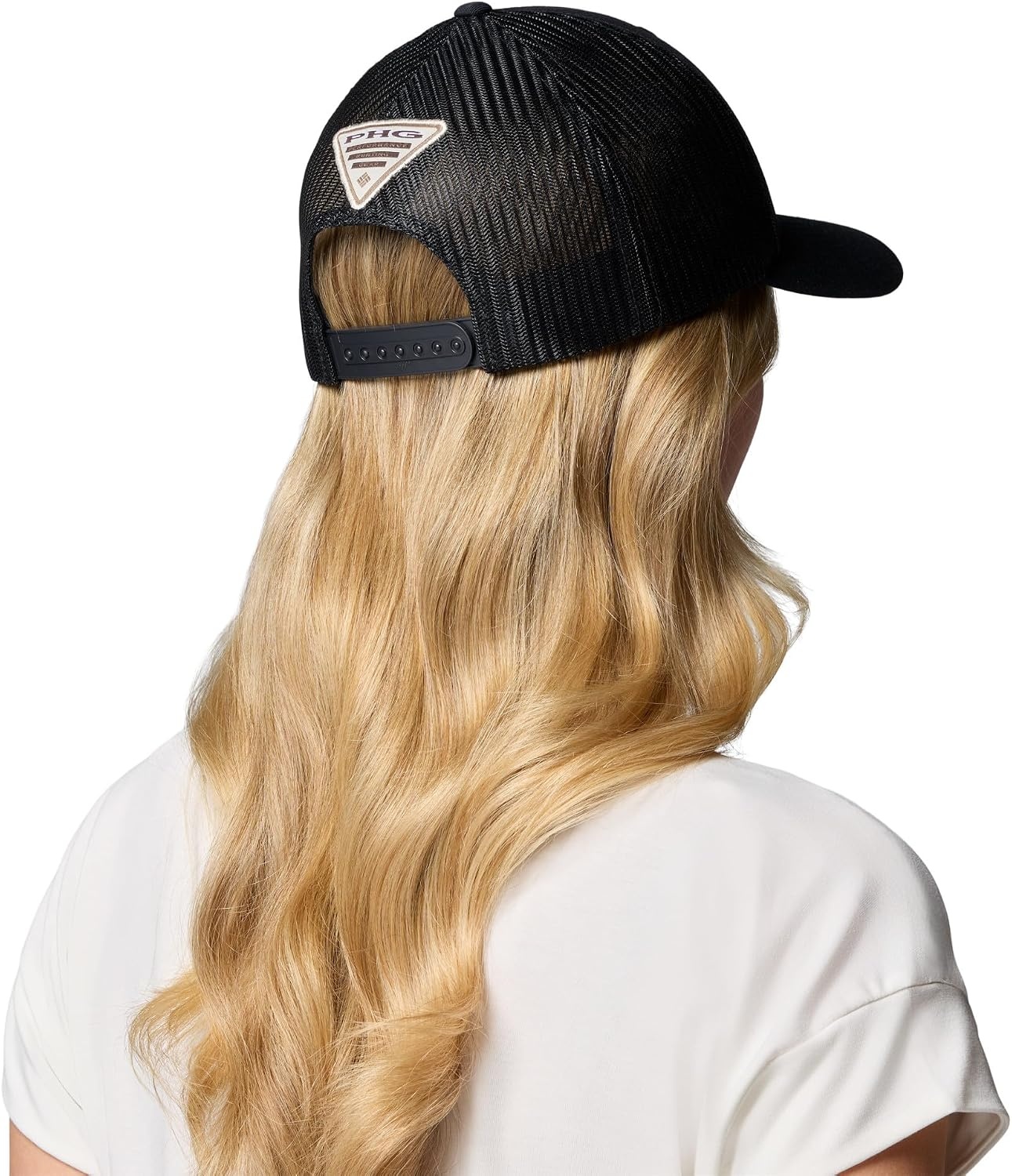 image:imageColumbia Unisex PHG Patch Mesh Snap BackBlackPhg Buck