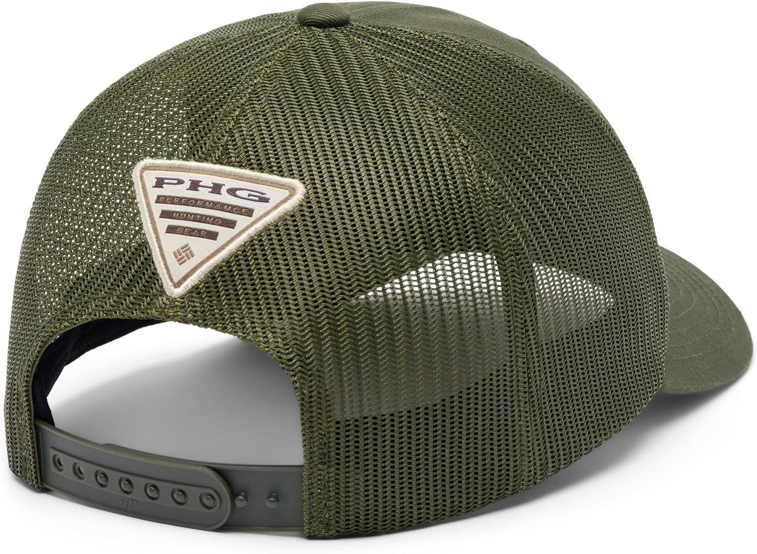 image:imageColumbia Unisex PHG Patch Mesh Snap BackSurplus Green Phg Buck