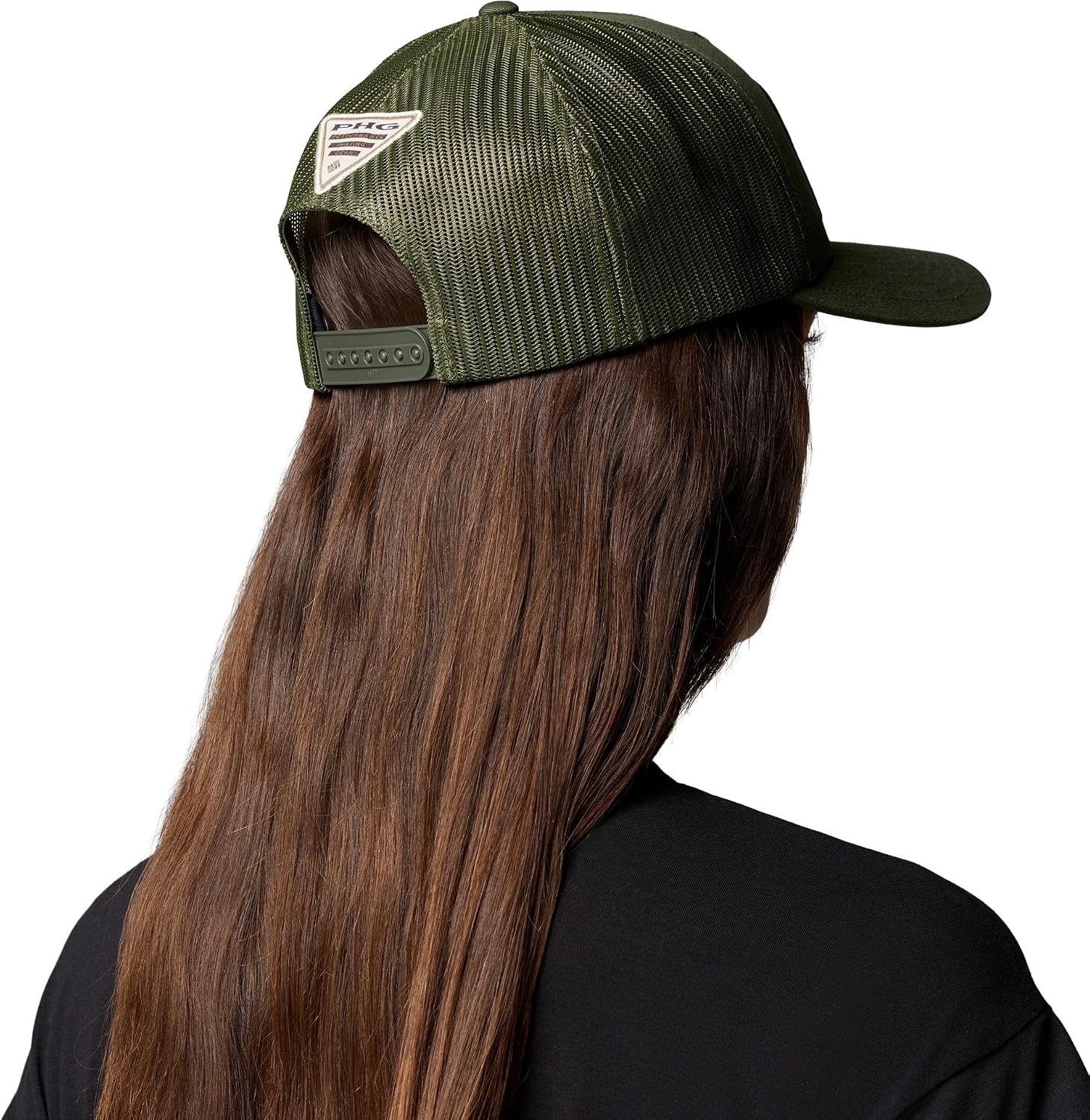 image:imageColumbia Unisex PHG Patch Mesh Snap BackSurplus Green Phg Buck