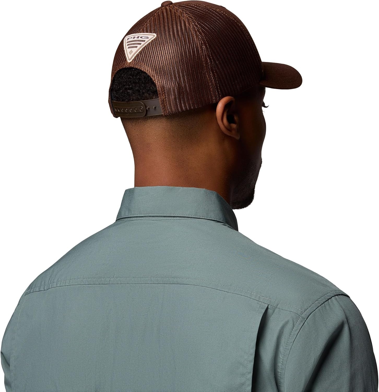 image:imageColumbia Unisex PHG Patch Mesh Snap BackTobaccoTested Tough Buck