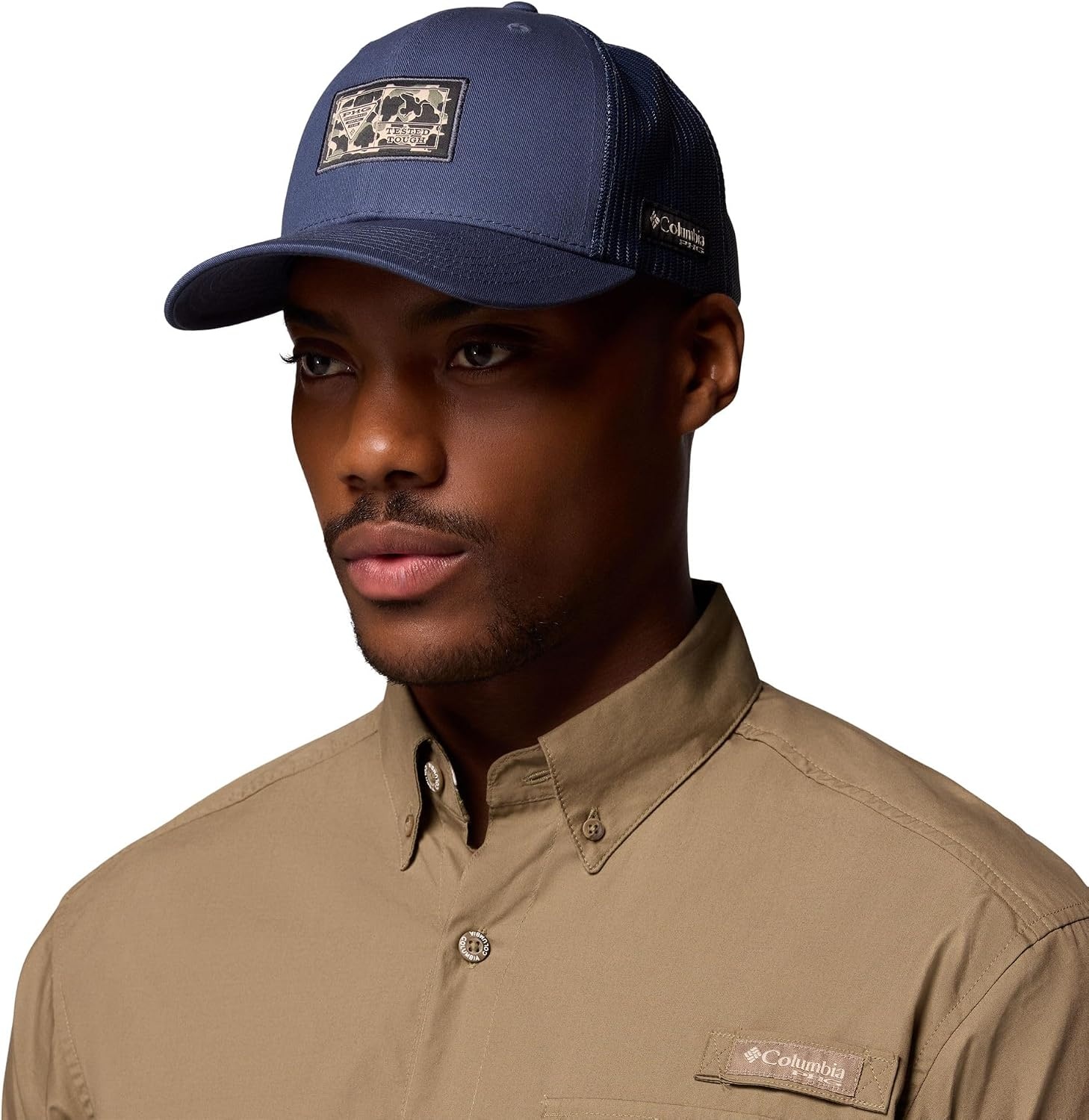 image:imageColumbia Unisex PHG Patch Mesh Snap BackZincTested Tough Duck