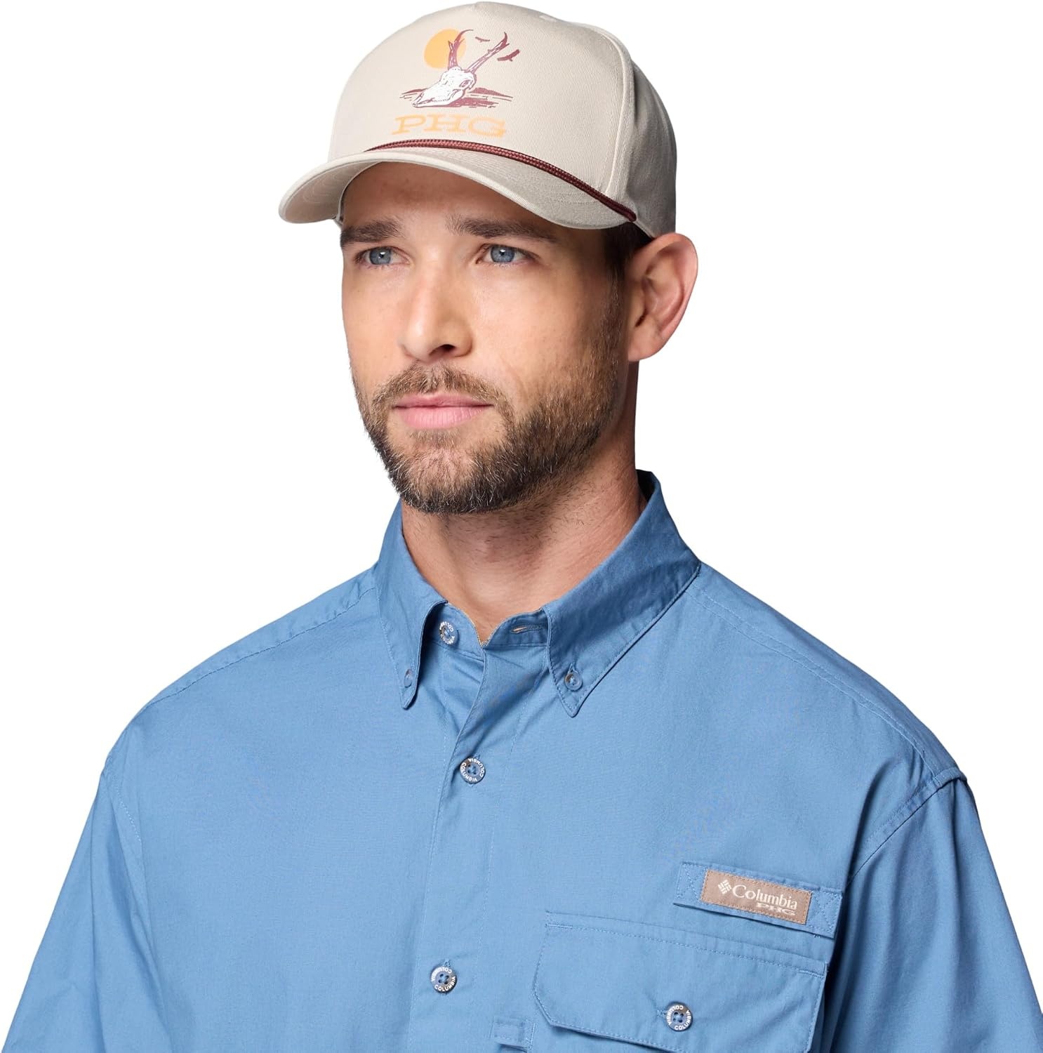 image:imageColumbia Unisex PHG Terminal Shot II SnapbackFossilPronghorn Skull