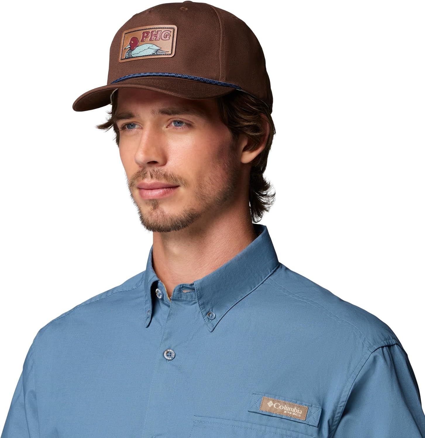 image:imageColumbia Unisex PHG Terminal Shot II SnapbackTobaccoRedhead
