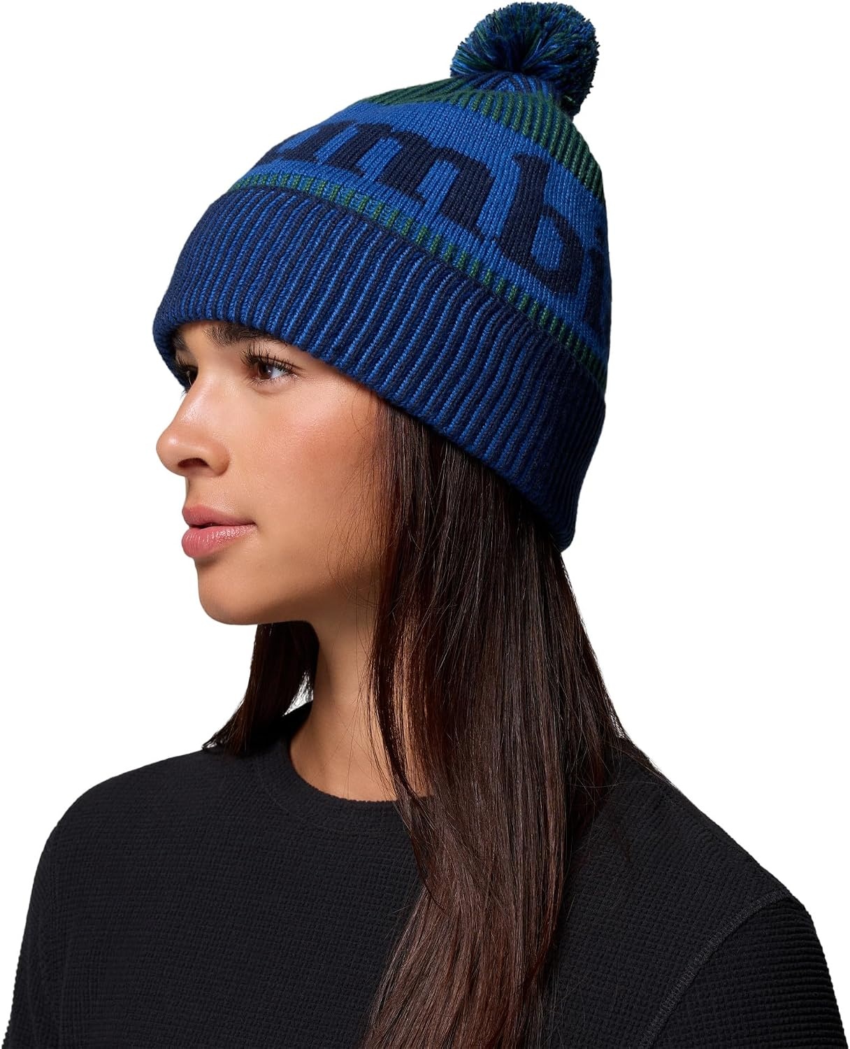 image:imageColumbia Unisex Polar Powder III BeanieCollegiate NavyRain ForestMountain Blue
