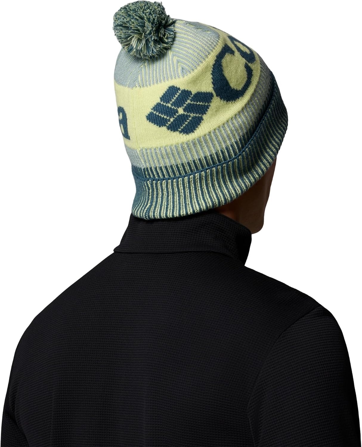 image:imageColumbia Unisex Polar Powder III BeanieEverblueCrushed BlueCitron Haze