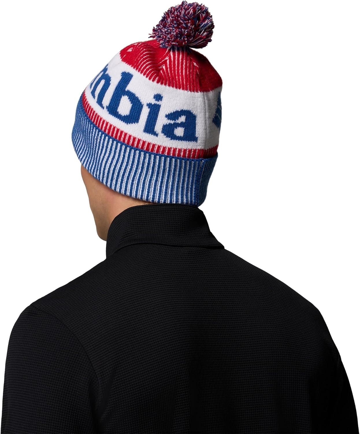 image:imageColumbia Unisex Polar Powder III BeanieMountain BlueMountain RedWhite