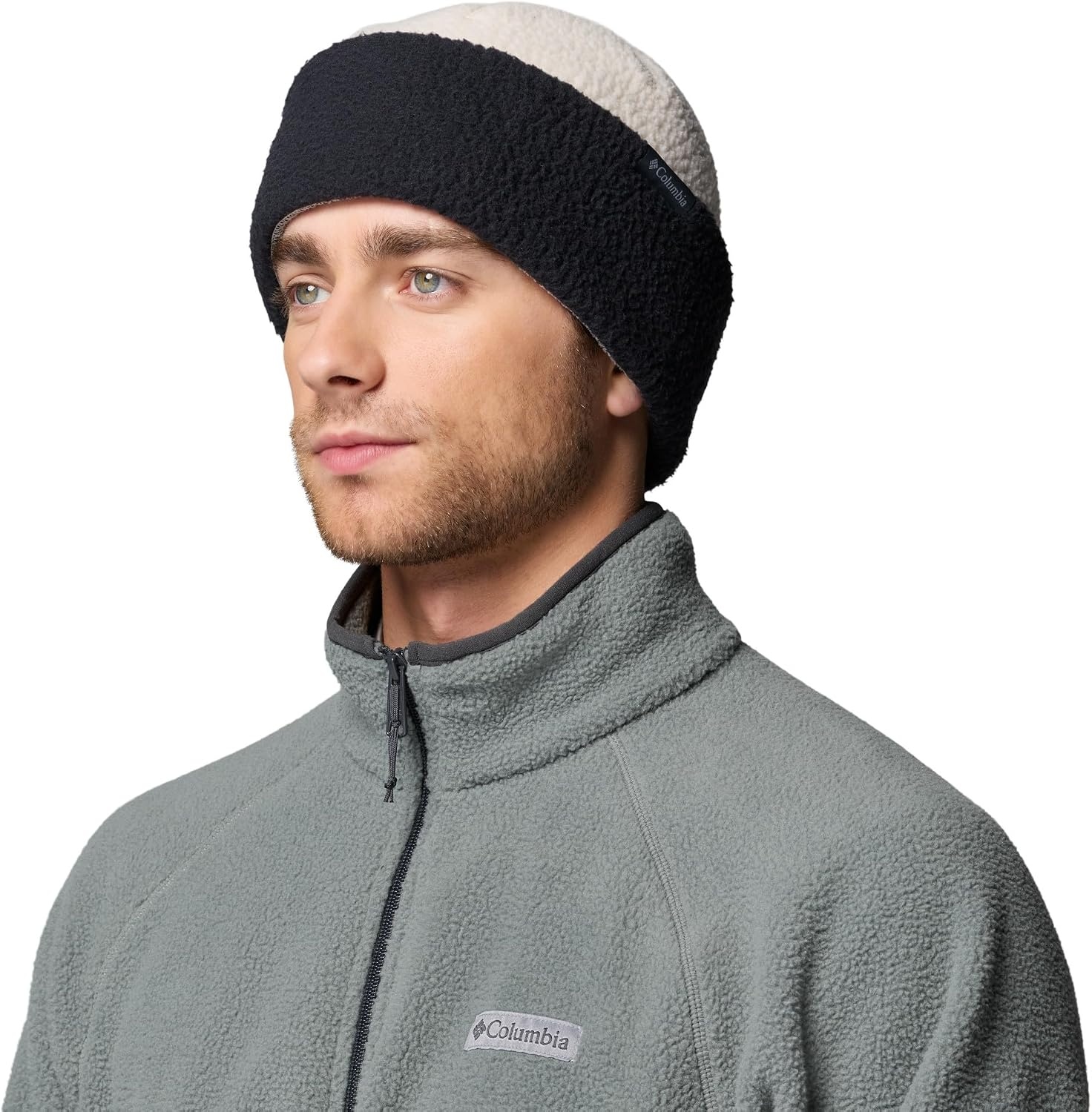 image:imageColumbia Unisex Timber Meadow Mtr Fleece BeanieDark StoneBlack