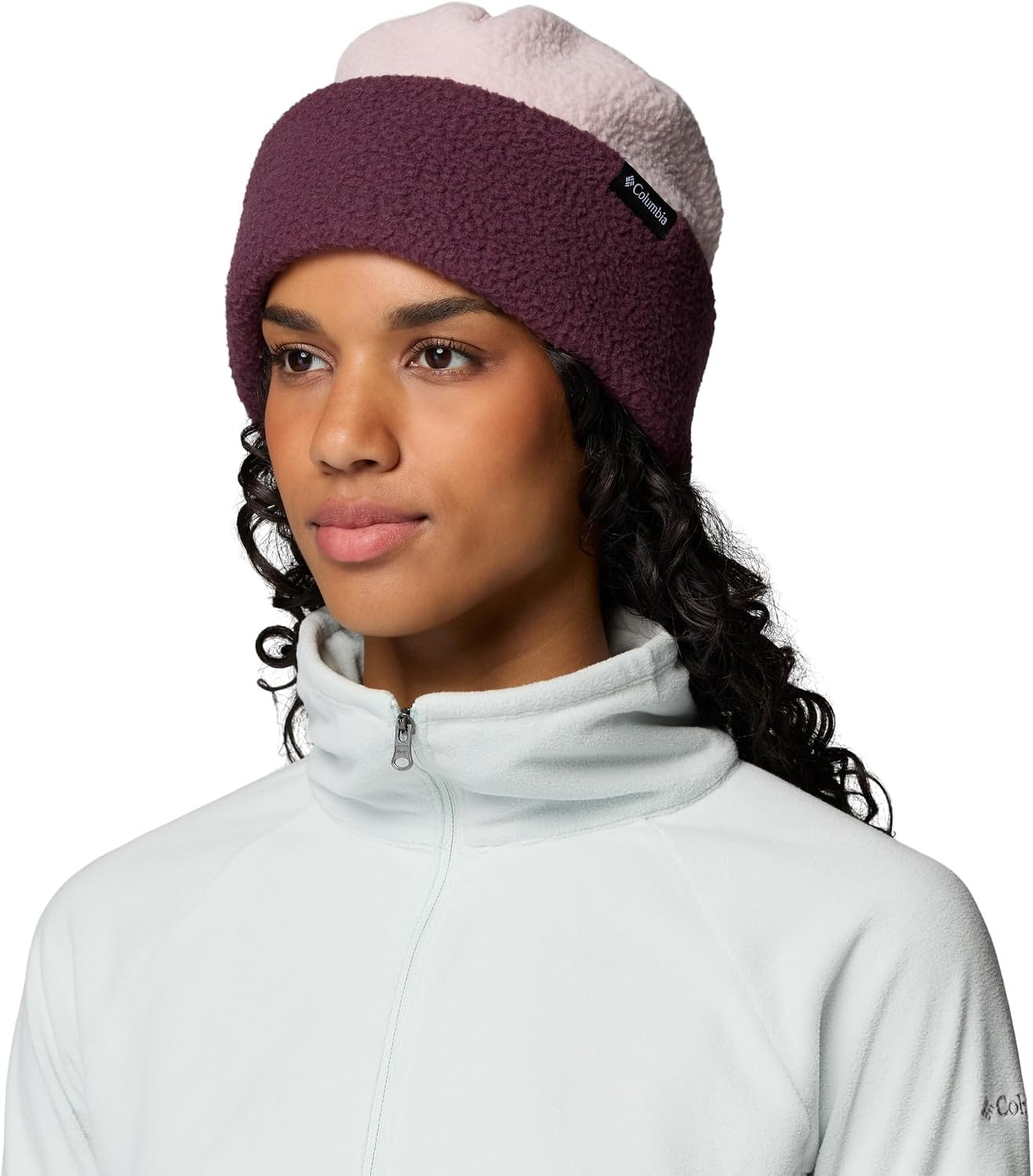 image:imageColumbia Unisex Timber Meadow Mtr Fleece BeanieMineral PinkMoonvista
