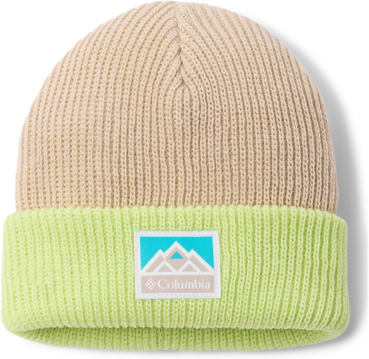 image:imageColumbia Unisex Whirlibird Watch Cap BeanieDark StoneSpring YellowMountains