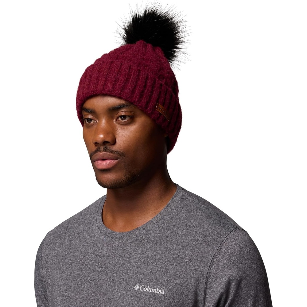 image:imageColumbia Unisex Adult Winter Blur II BeanieRich Wine