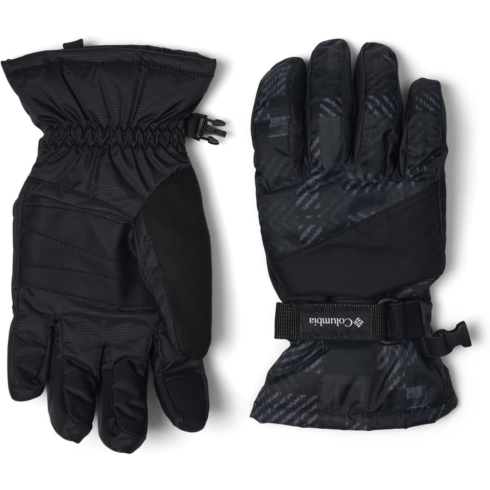image:imageColumbia Unisex Kids Core III Printed GloveBlack Warp PlaidBlack