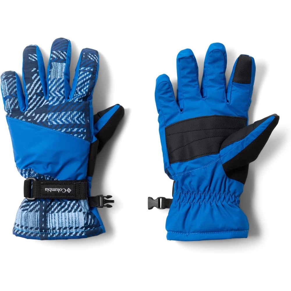 image:imageColumbia Unisex Kids Core III Printed GloveCollegiate NavyWarp PlaidBright Indigo