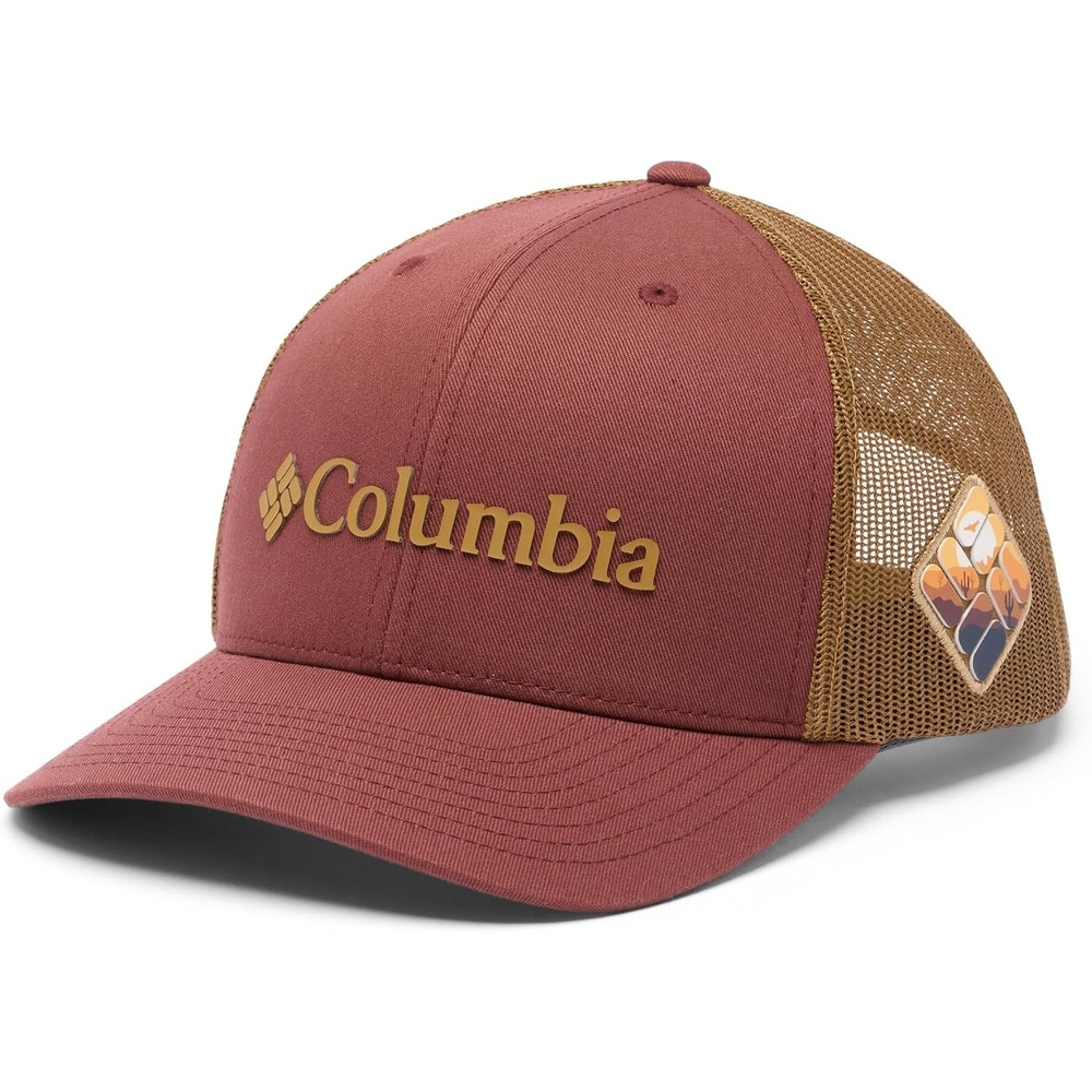 image:imageColumbia Unisex Mesh Snap BackRed RocksDeltaDesert Side Hit