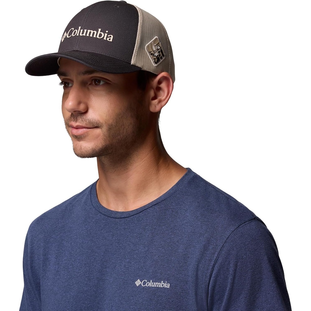 image:imageColumbia Unisex Mesh Snap BackSharkDark Stone