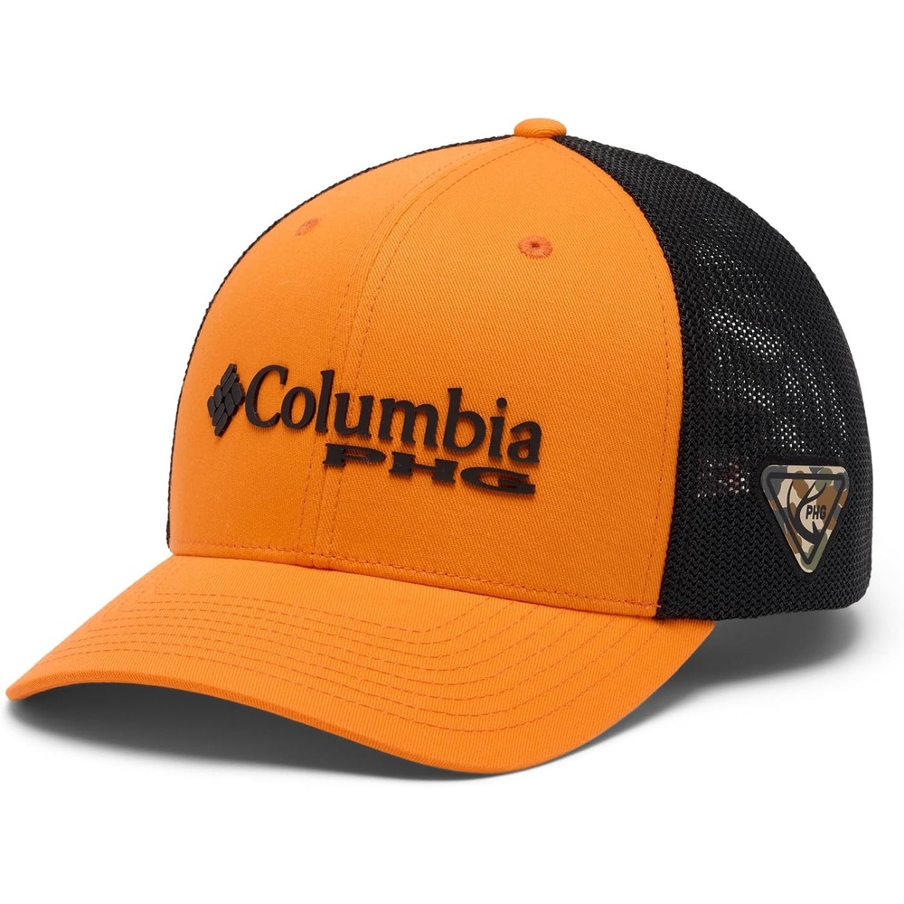 image:imageColumbia Unisex PHG Logo Mesh Ball CapBlazeBlackBlack CamoTri Antler