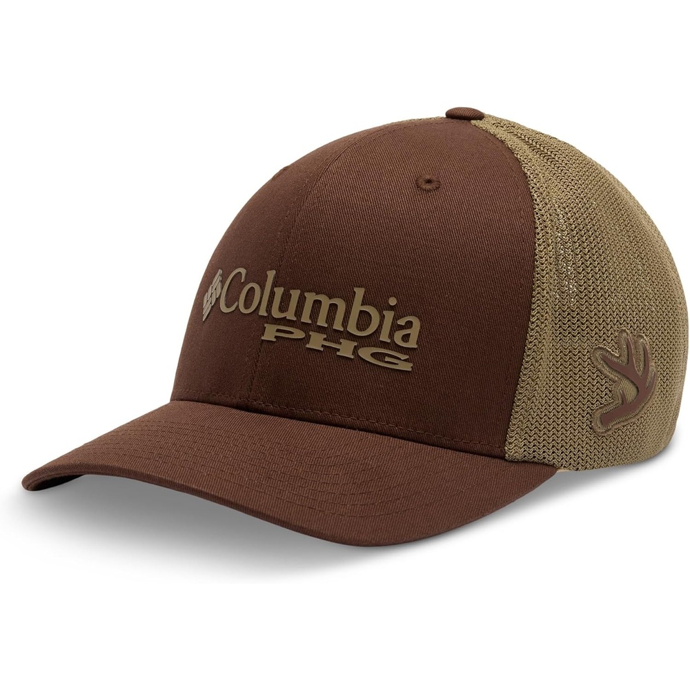 image:imageColumbia Unisex PHG Logo Mesh Ball CapTobaccoAntler Logo