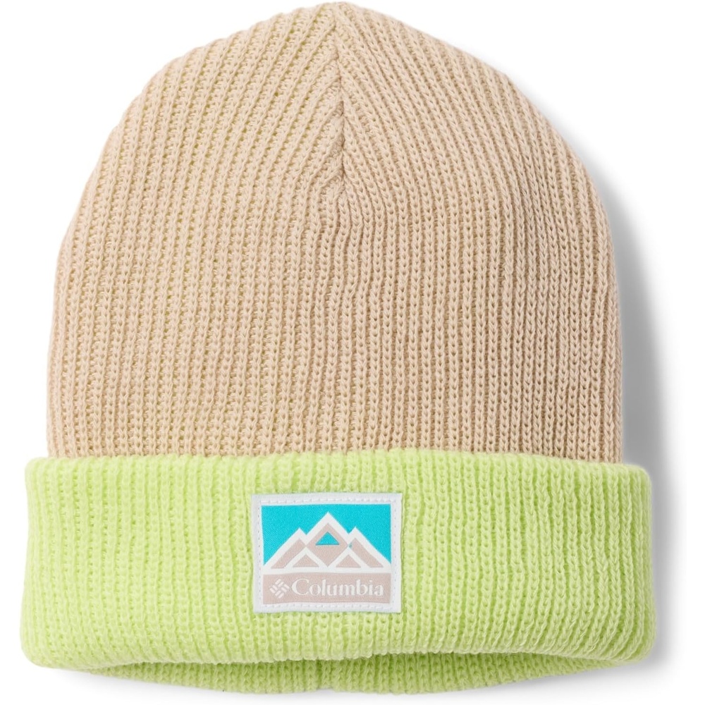 image:imageColumbia Unisex Whirlibird Watch Cap BeanieDark StoneSpring YellowMountains
