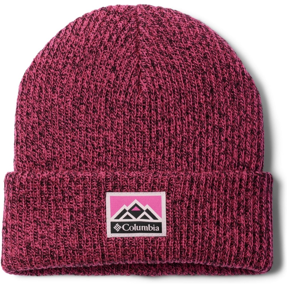 image:imageColumbia Unisex Whirlibird Watch Cap BeaniePink IceBlack MarledMountains