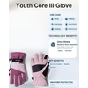 Columbia Core™ III Gloves (Little Kid/Big Kid)(Antique Mauve/Mineral Pink)