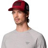 Columbia Unisex Collegiate PFG Mesh Fish Flag Ball Cap(Sc – Beet/Black)