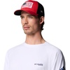 Columbia Unisex Collegiate PFG Mesh Fish Flag Ball Cap(Uga – Bright Red/Black)