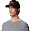 Columbia Unisex Mesh Snap Back(Black/Wild Horses)