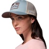 Columbia Unisex Mesh Snap Back(Crushed Blue/Iron/Columbia Mountains)