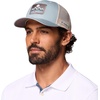 Columbia Unisex Mesh Snap Back(Crushed Blue/Iron/Columbia Mountains)