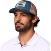 Columbia Unisex Mesh Snap Back(Everblue/Pnw Bear)